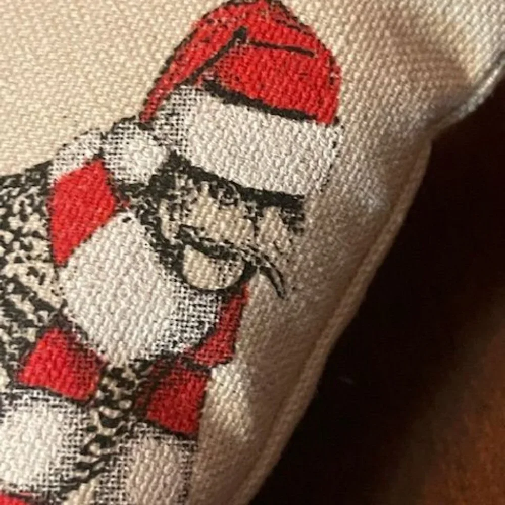 Eric & Christopher Chicken Christmas Ornament‎ Mini Pillow Home Decoration